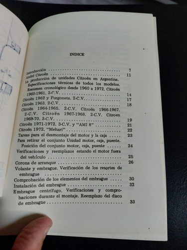 Libro Citroen 2cv, 3cv Y Ami 8 (Usado)