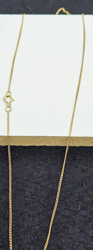 Collar-cadena Oro 10k Mex X810 Amarillo (Usado)