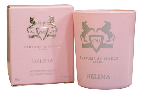 Velas Aromática Parfums De Marly Delina Parfums De Marly Vela Forma Cilíndrica