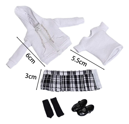 Conjunto De Ropa De Figura A Escala 1/12, Kits De Abrigo