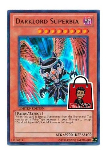 Darklord Superbia - Ultra Rare - Miltienda - Yugioh