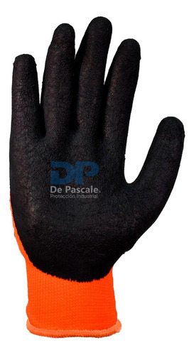 Guantes De Trabajo Palma Rugosa Latex Antideslizante T10 X12