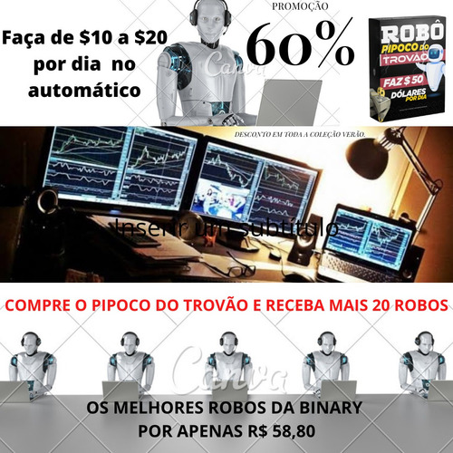 Imagem 1 de 1 de Pacote Yeso Os Melhores Robôs Da Binary Para Lucrar Em Dólar