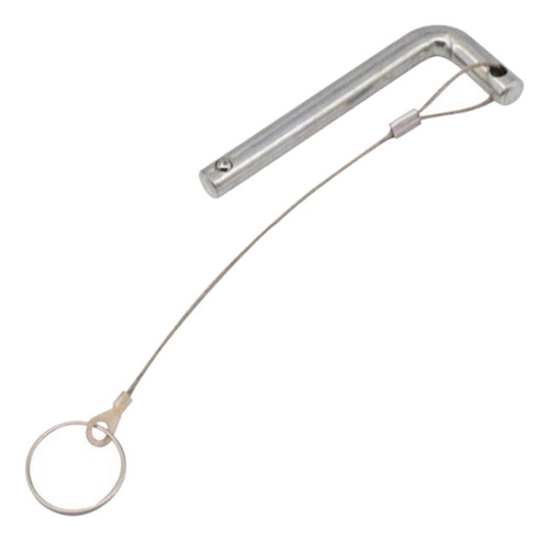 5 Pasador De Pila De Pesas Con Cuerda De 10mm X 65mm