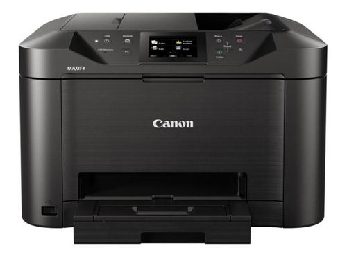 Impressora a cor multifuncional Canon Maxify MB5110 com wifi preta 127V/220V