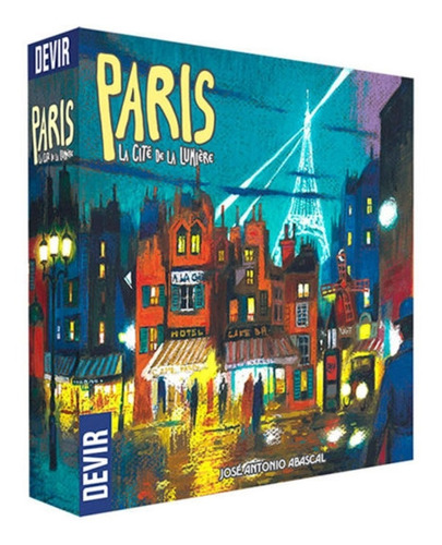 Paris La Cite De La Lumiere Juego De Mesa Original Devir