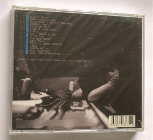 Enrique Iglesias. Insomniac. Cd Nuevo. Qqk. Ag.