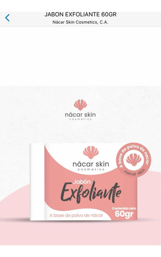 Jabon Exfoliante 60gr