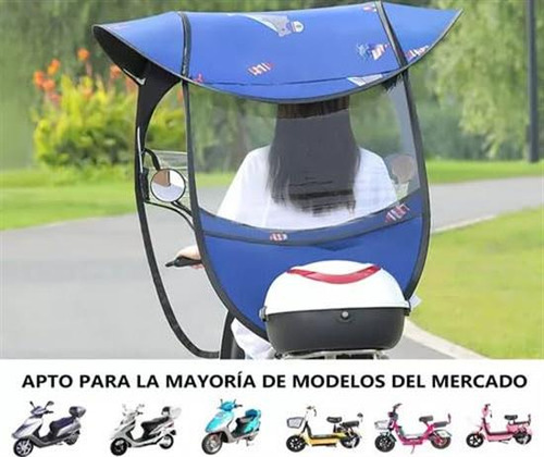 Sombrilla Para Motocicleta, Toldo Para Motoneta, Para Todo