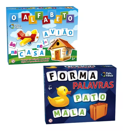 Jogo Pedagógico, Formando Palavras