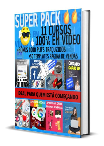 Super Pack 11 Cursos Plrs Em Vídeo(português) + 2 Bônus