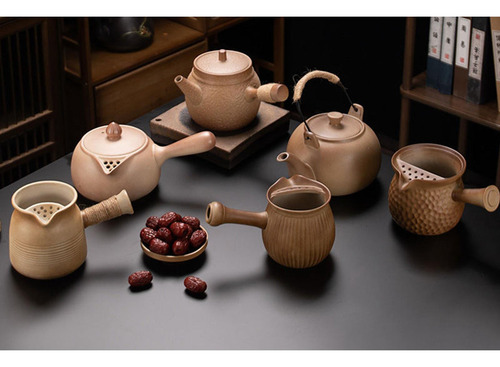 Cf- Tetera De Té Japonesa, Tetera Con Colador De Té, Tetera