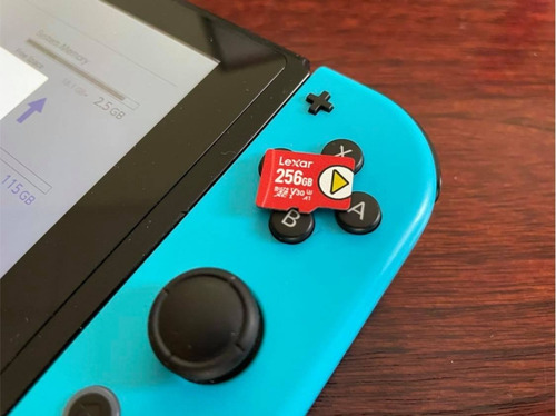 Tarjeta De Memoria Lexar Play Nintendo 256gb Microsd 150mb/s