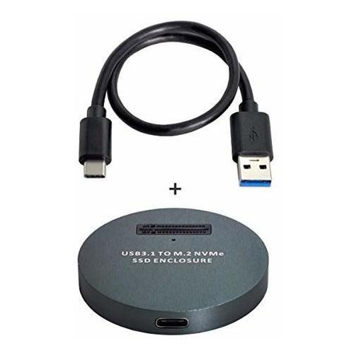 Cable Externo Cc Usb 3.1 Usb-c A Nvme M-key M.2 Ngff Ssd
