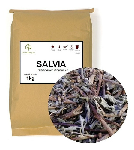 Salvia (salvia Officinalis) Prepicado 1 Kilo