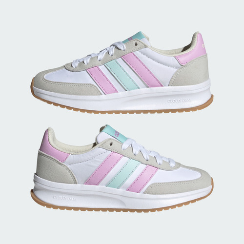 Tenis adidas Casual Run 70s 2.0 Niños Blanco Ji4692