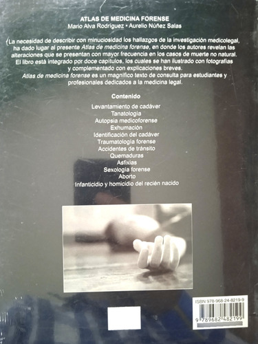 Atlas De Medicina Forense (2da Edición Nuevo) Alva Y Núñez