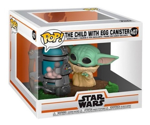 The Child Egg Canister Funko Pop Baby Yoda 407 Mandalorian