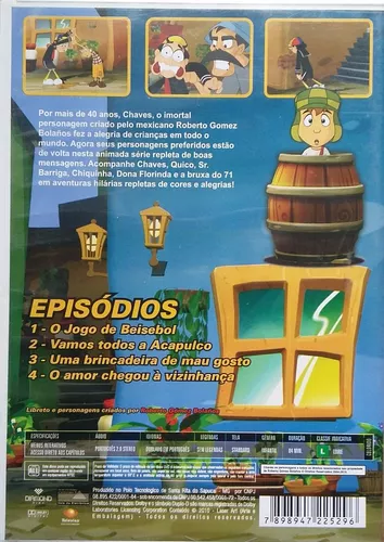 Dvd Chaves - Em Desenho Animado Volume 2 ( Lacrado)