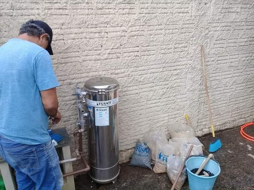 Imagem 4 de 8 de Filtro De Inox De Entrada De Agua Fusati Frete Gratis