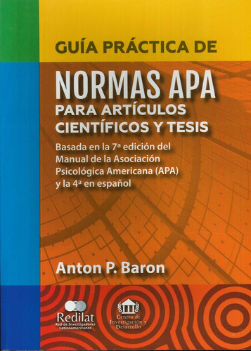 Libro Guía Práctica De Normas Apa Para Artículos Científicos