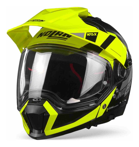 Casco Nolan Multiproposito Adventure N70- 2x  Amarillo Aol