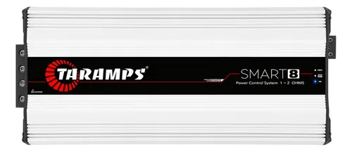 comprar Modulo Taramps Smart 8 Amplificador 8000w Smart8 1 Ohm Ou 2 Ohms Digital Potencia 8000wrms Multi Impedancia Barra Som Automotivo