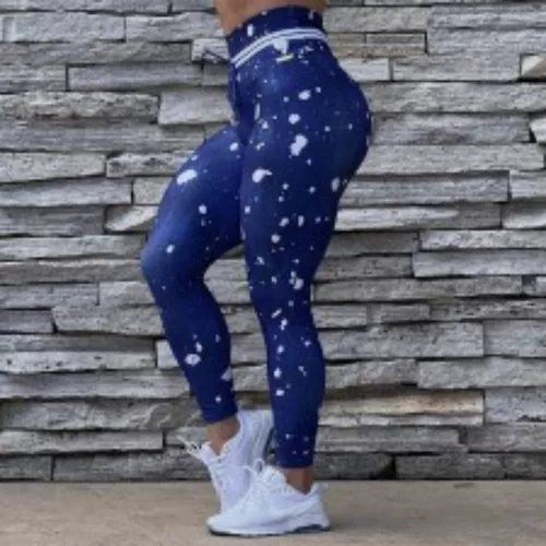 Legging Cinza Cintura Alta Feminina Legue para academia