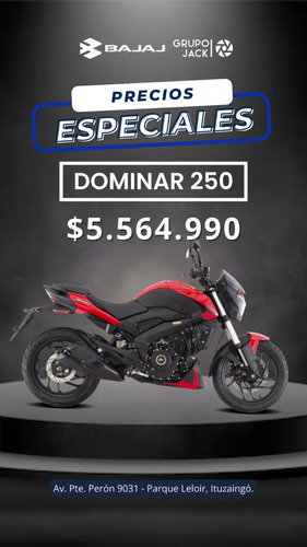 Dominar 250 0km Oportunidad Unica Entrega Inmediata Hoy ! 