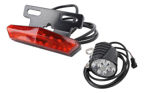 Juego De Faros Delanteros Y Traseros Eléctricos Para Bicicle