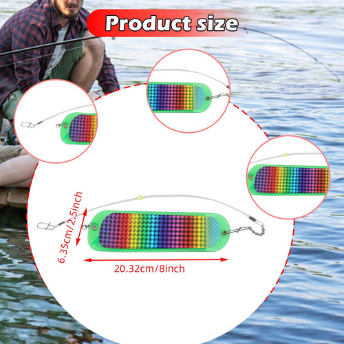 Señuelo De Pesca Intermitente, Reflectante, Estilo G