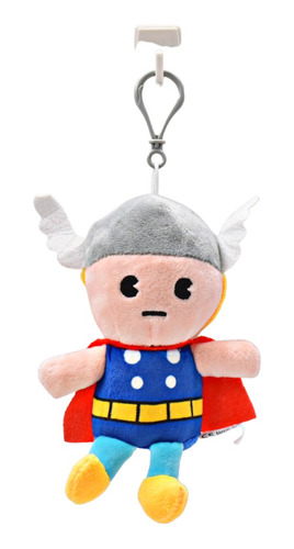 Llavero De Peluche De Marvel 15 Cm Superheroes