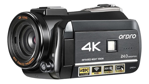 Imagen 2 de 3 de Videocámara Ordro HDR-AC3 4K NTSC/PAL negra