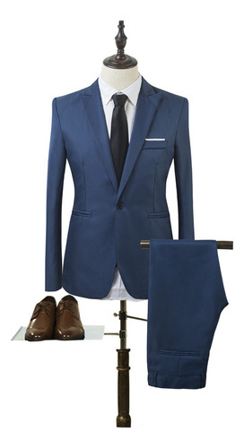 Conjunto De Traje De Boda De Esmoquin A Medida Para Hombre