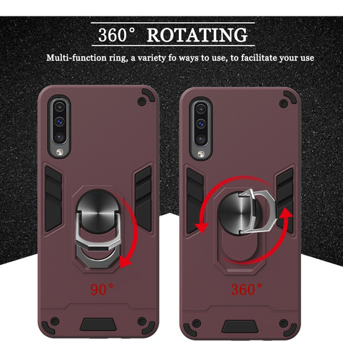Funda Para Galaxy A50 A50s Y A30s Armor De Uso Rudo Anillo