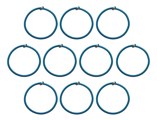 10x Cuerda Elástica De Trampolín Reemplazo Redondo Azul