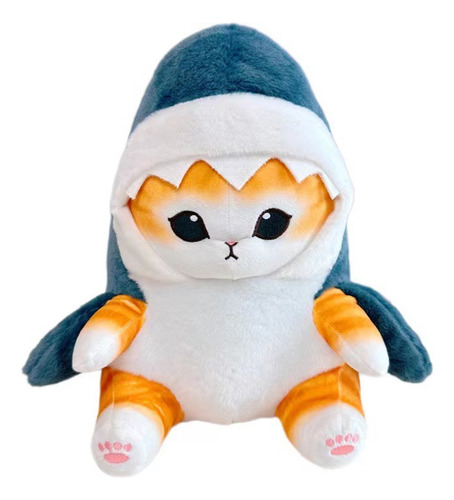 Muñeco de peluche Shark Cat Shark Cat, 22 cm, color Shark Cat