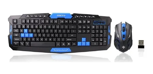 Teclado mouse gamer inalambrico sale