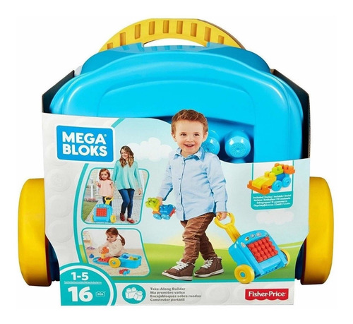 Fisher Price Encajabloques Sobre Ruedas Mega Bloks Envio Gra