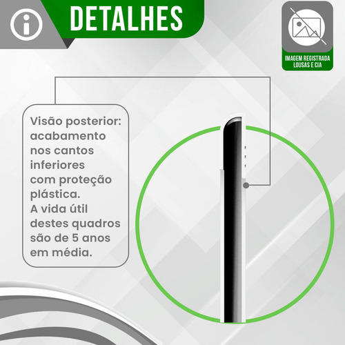 Lousa Quadro Branco 120x90 + 4 Canetas + 1 Apagador +