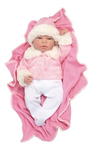Nova Boneca Bebe Mini Reborn Menina Original Baby Brink 1261