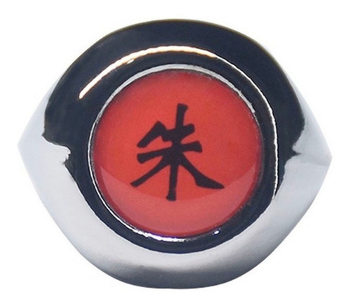 Imagen 2 de 5 de Naruto Anillo Itachi Kanji Ajustable