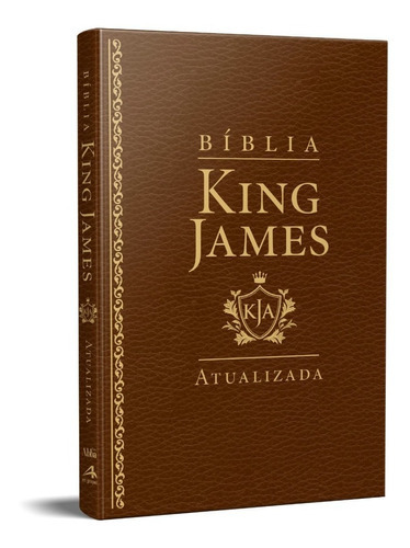 BÍBLIA KING JAMES SLIM, de King James., vol. 1. Editora Art Gospel, capa mole em português, 1611