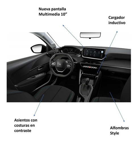 Imagen 6 de 8 de Nuevo Peugeot 208 Feline Tiptronic Carone (gd)