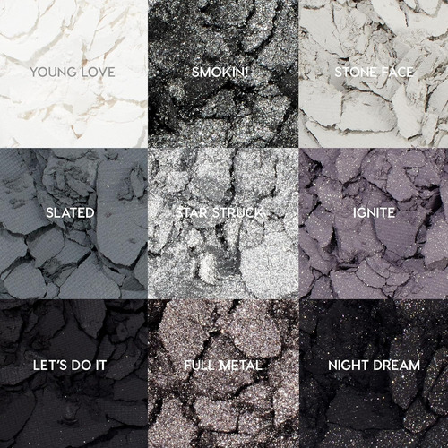 Paleta De Sombras Para Ojos Colourpop Blowin' Smoke Gris Oscuro
