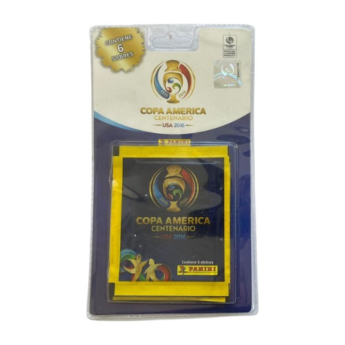 6 Blister De 6 Sobres Copa América Centenario Usa 2016