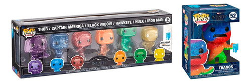 Funko Art Series Avengers Infinity Saga 6 Pack + Thanos # 52