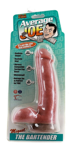 Dildo Consolador Average Joe Miguel The Bartender