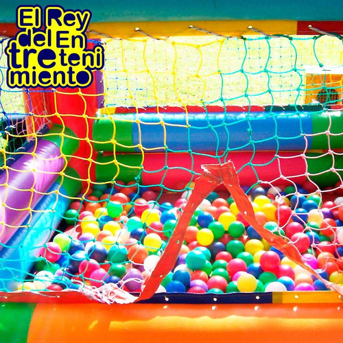Imagen 6 de 7 de Set 50 Pelotas Pelotero Grandes 7.5cm Brillantes+ Red El Rey