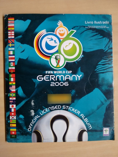 Álbum De Figurinhas Completo Copa Do Mundo 2006 Fifa 839t